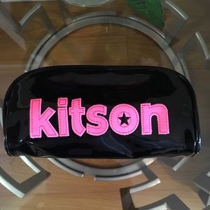 NWOT KITSON make up or pencil bag.
